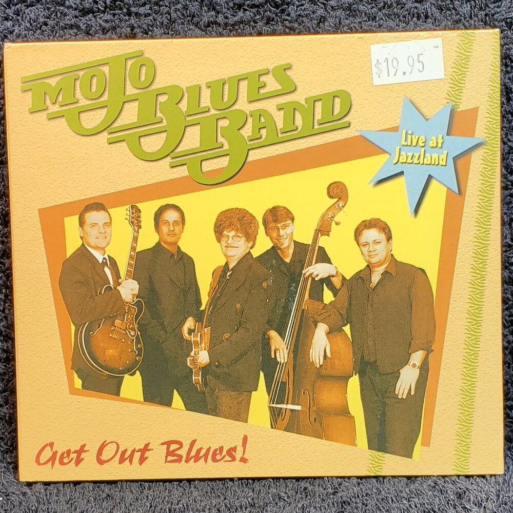VINTAGE  MOJO BLUES BAND...GET OUT BLUES...COMPACT DISC...2003
